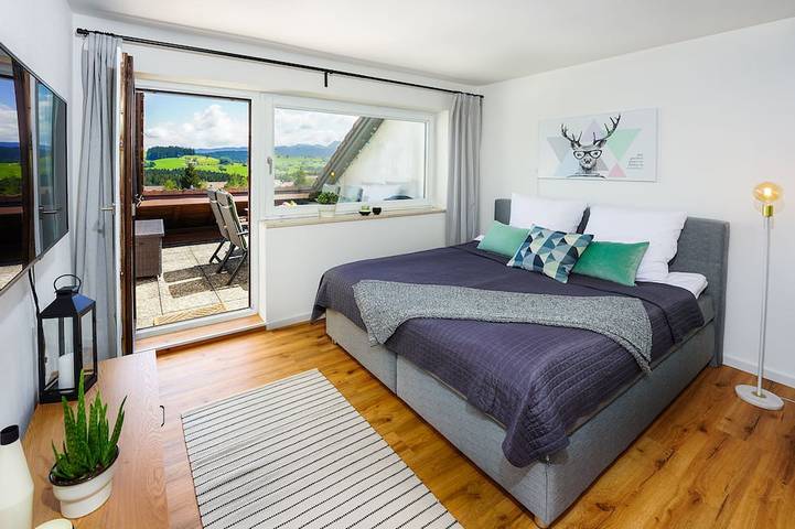 Ferienwohnung für 4 Personen, mit Terrasse und Garten in Oberreute - 2