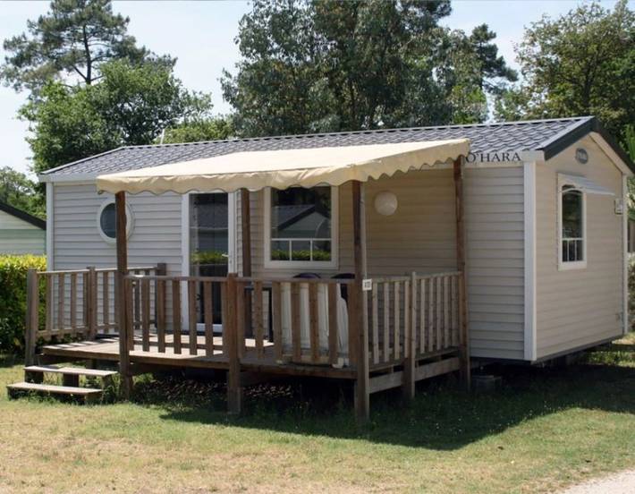 Camping pour 4 personnes, avec bassin pour enfant à Saint-Cyprien