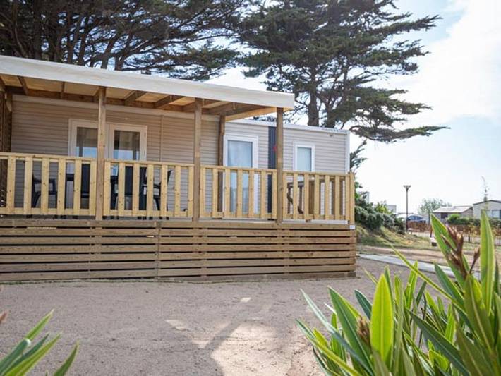 Mobil home pour 5 personnes, animaux acceptés à Donville-les-Bains - 2