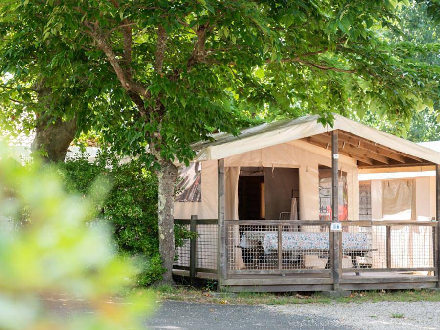 Routes du Monde - Camping de La Hume - Lodge 5 personen - Ecolodge 5 in Gujan-Mestras, Arcachon und Umgebung