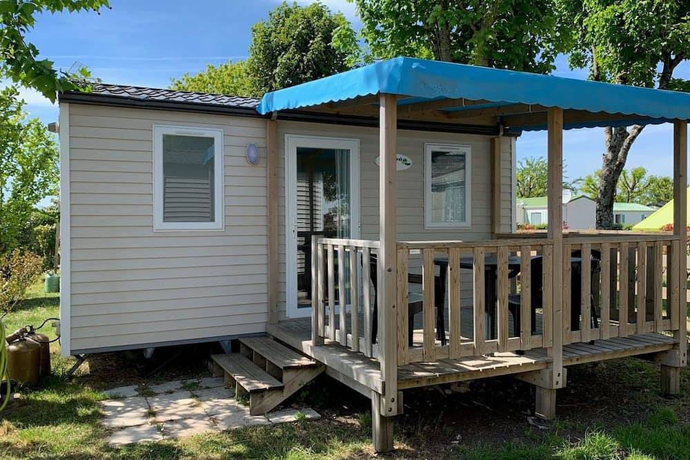 Casa Móvil Acogedora para 2, Terraza in Arvert, Côte de Beauté