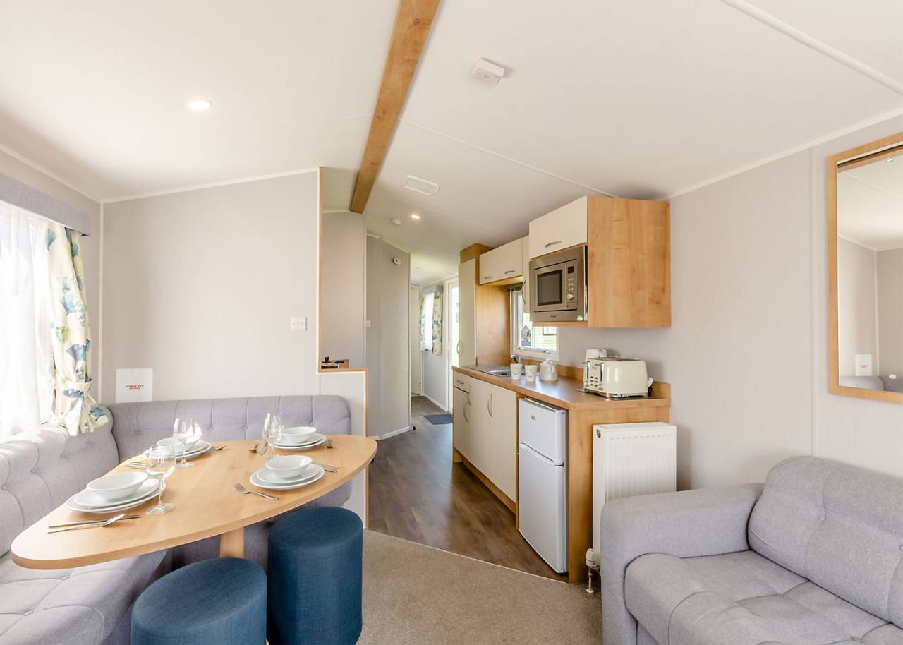 Bronze 3 Bedroom Caravan, Sleeps 8. With parking.P in Carmarthenshire