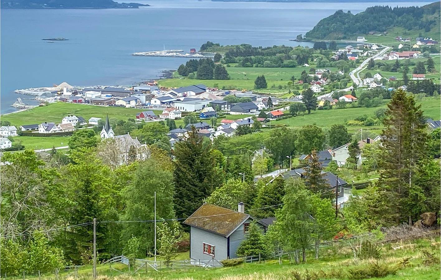 Ferienhaus für 6 Personen mit Garten in Selje