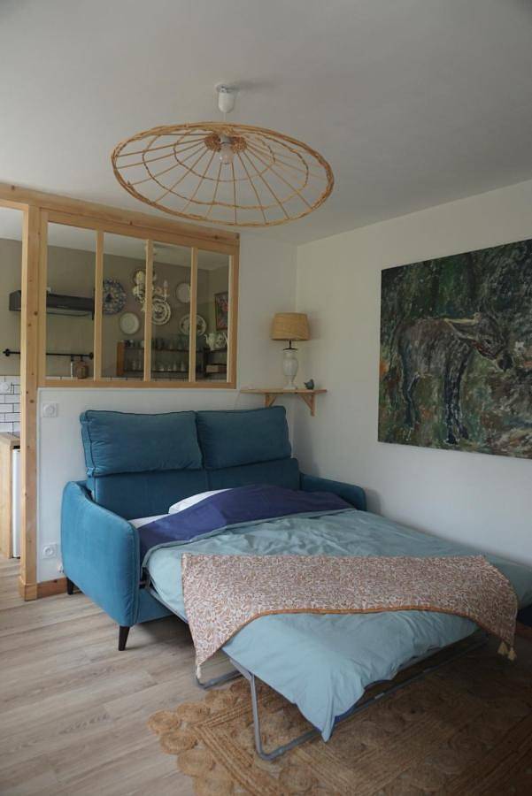 Location de vacances pour 4 personnes, avec vue et jardin à La Châtaigneraie - 2