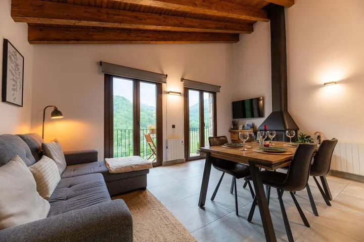 Chalet pour 5 personnes, avec vue et balcon - 1