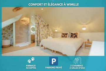 Gîte pour 4 personnes à Wimille
