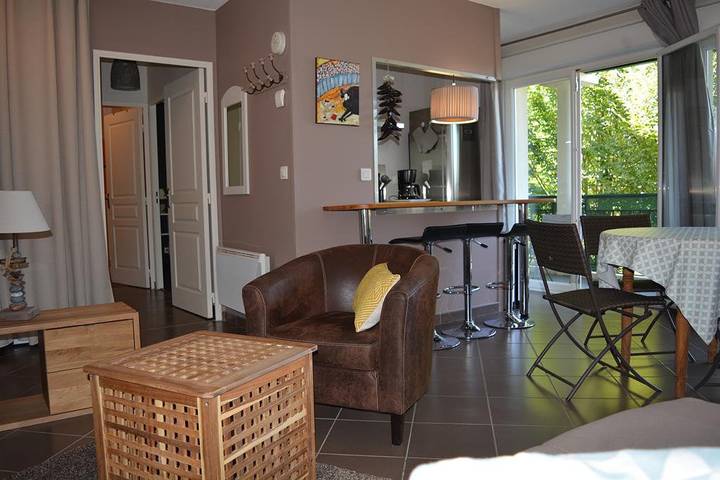 Gîte pour 2 personnes, avec balcon à Cambo-les-Bains