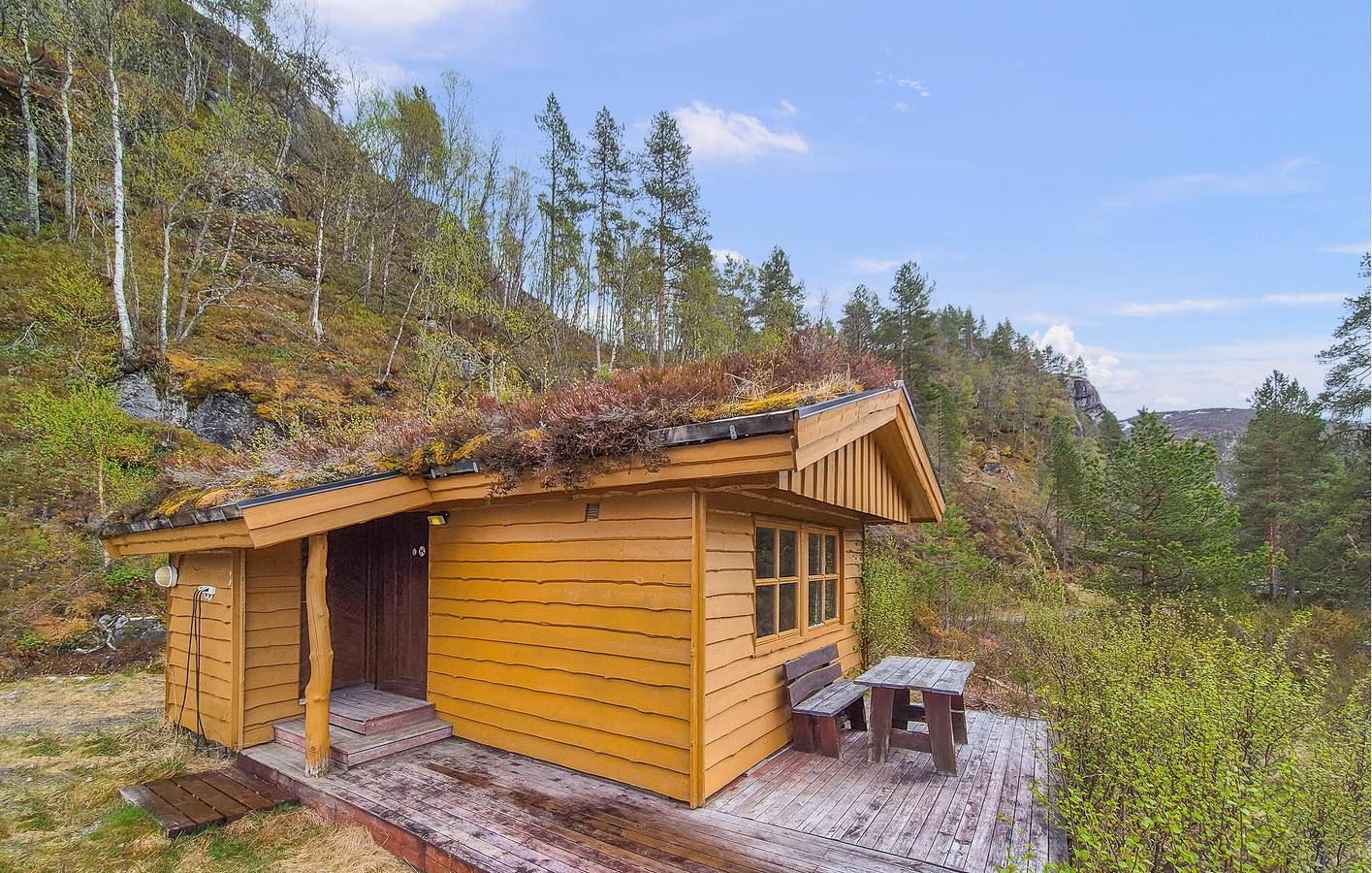 Vakantiehuis voor 4 personen met uitzicht in Sirdal