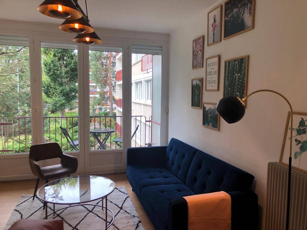 Geheel appartement, Apartment with Garden View in Fontainebleau, Seine-et-Marne