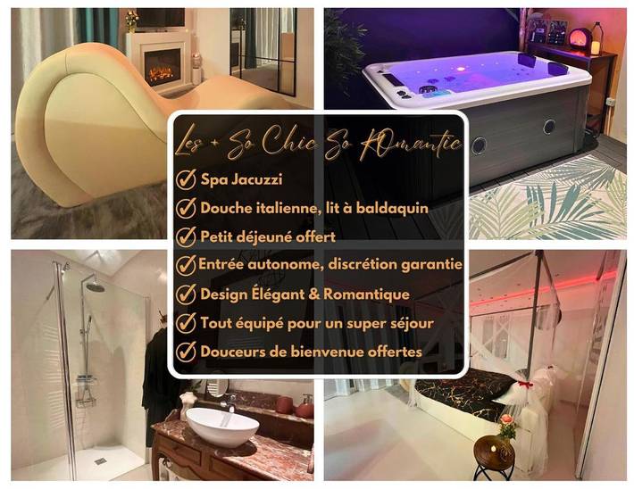 Location de vacances pour 2 personnes, avec jardin ainsi que piscine et jacuzzi à Bellegarde - 2