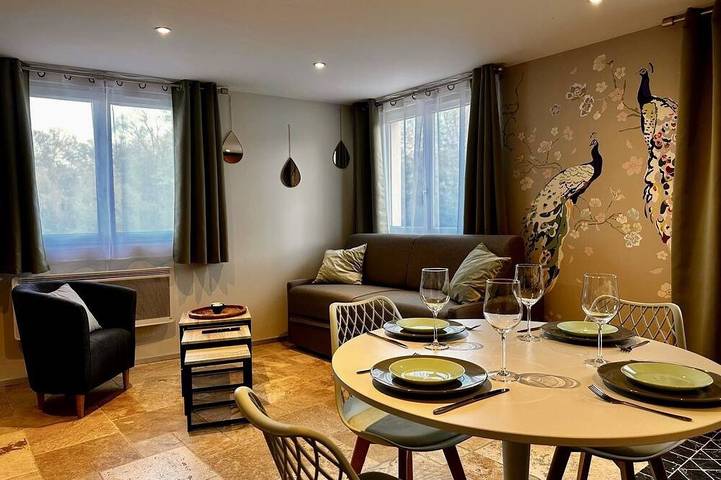 Gîte pour 4 personnes, avec jardin et terrasse