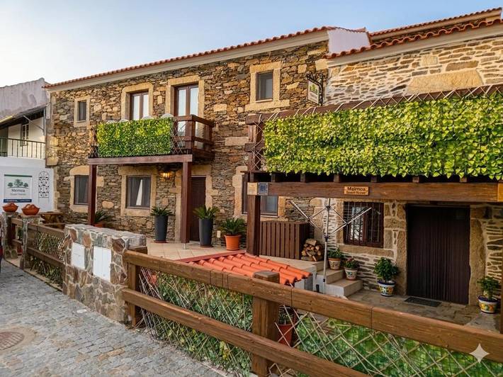 Gîte pour 5 personnes, avec vue et terrasse, animaux acceptés dans Meimoa