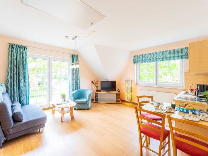 Ferienwohnung für 2 Personen, mit Terrasse, kinderfreundlich in Binz - 4