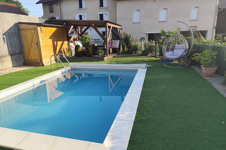 Appartement de vacances pour 8 personnes, avec piscine ainsi que jardin et terrasse - 1