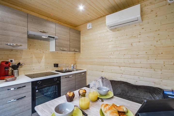 Chalet pour 4 personnes, avec terrasse