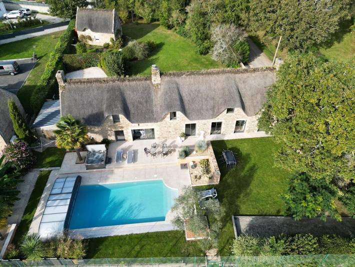 Maison de vacances pour 8 personnes, avec jardin ainsi que piscine et jacuzzi - 1