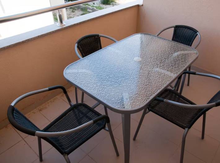 Ganze Wohnung, Ferienwohnung für 7 Personen mit Meerblick in Vodice, Šibenik-Knin