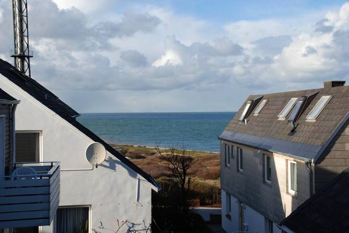 Ferielejlighed for 2 personer, med Balkon og Terrasse samt Udsigt i Helgoland