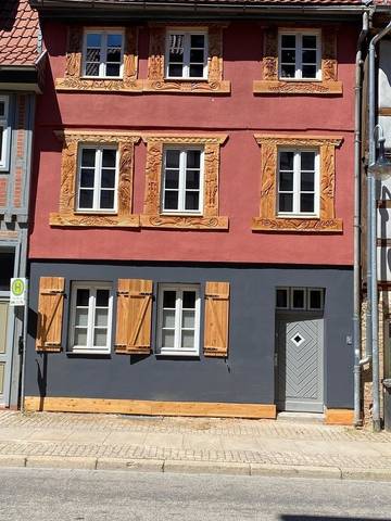 Ferienwohnung für 4 Personen, mit Sauna und Terrasse in Halberstadt