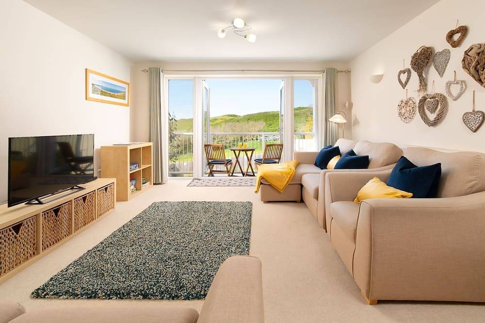Appartement entier, Dog friendly, two bedroom holiday apartment with balcony in Mortehoe, North Devon. in Mortehoe, Devon