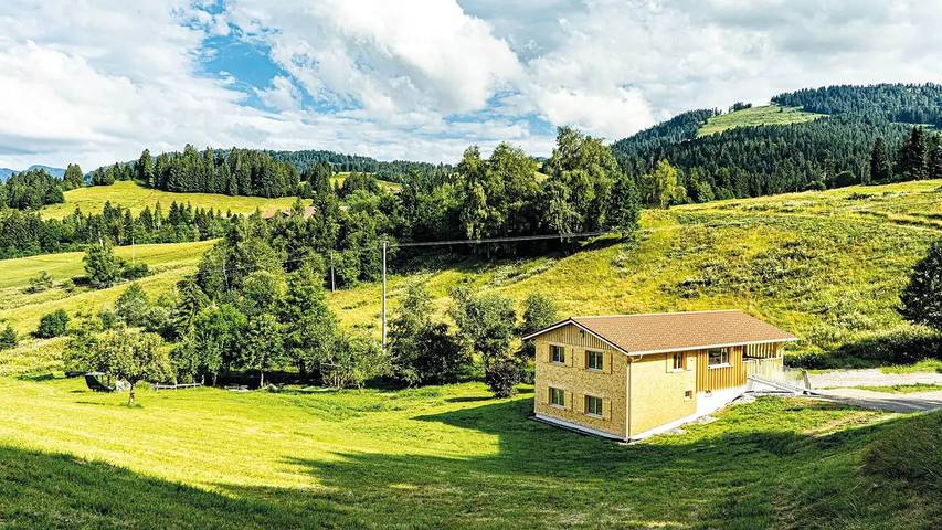 Ferienhaus für 8 Personen, mit Garten in Oberstaufen
