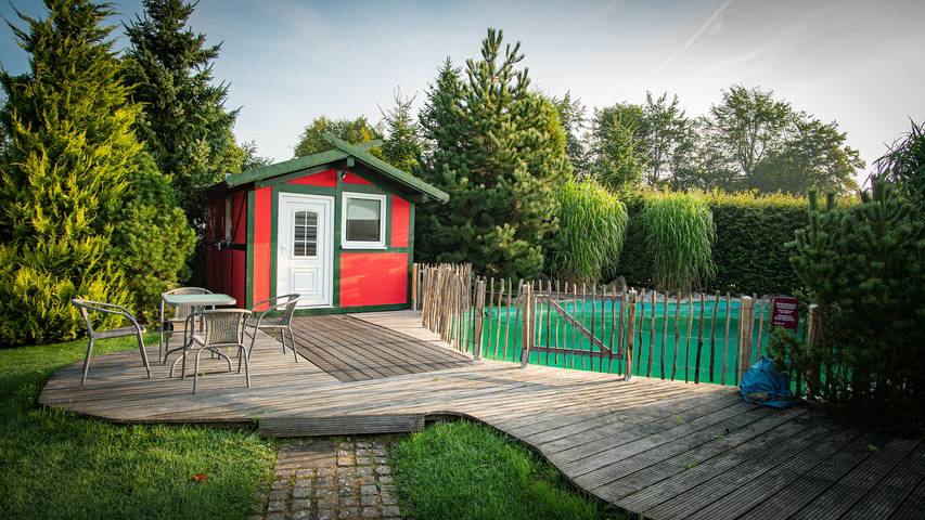 Ferienhaus Mountfrosch mit Sauna und Naturpool in Monschau, Naturpark Hohes Venn-Eifel