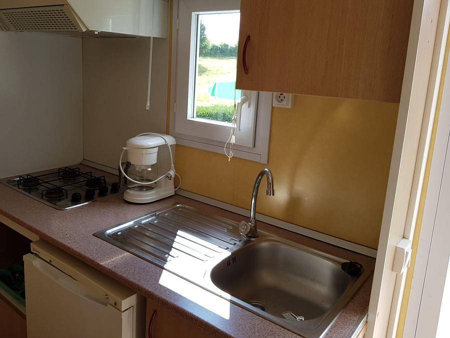 Camping la Ripole - Mobilheim 4 personen - Eco (ohne Sanitäranlagen) in Abjat-sur-Bandiat, Regionaler Naturpark Périgord-Limousin