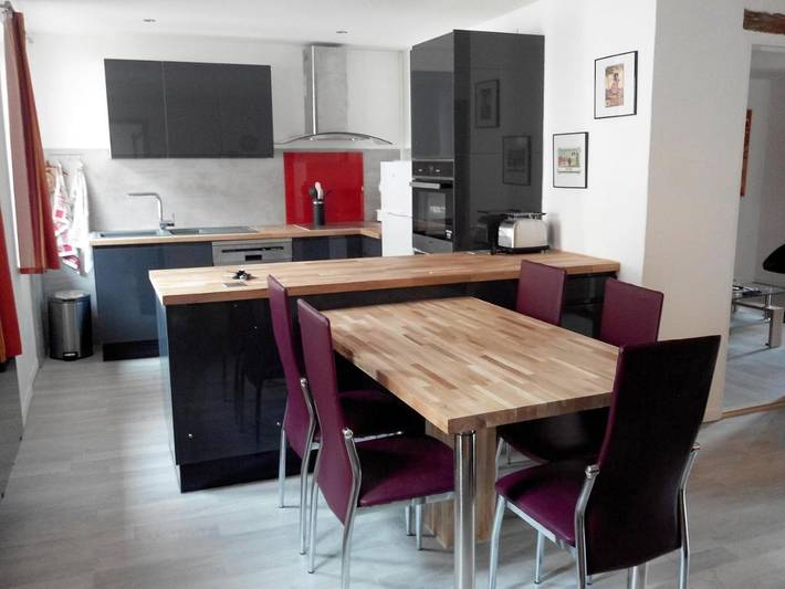 Ferienhaus für 5 Personen, mit Whirlpool und Ausblick in Rufach