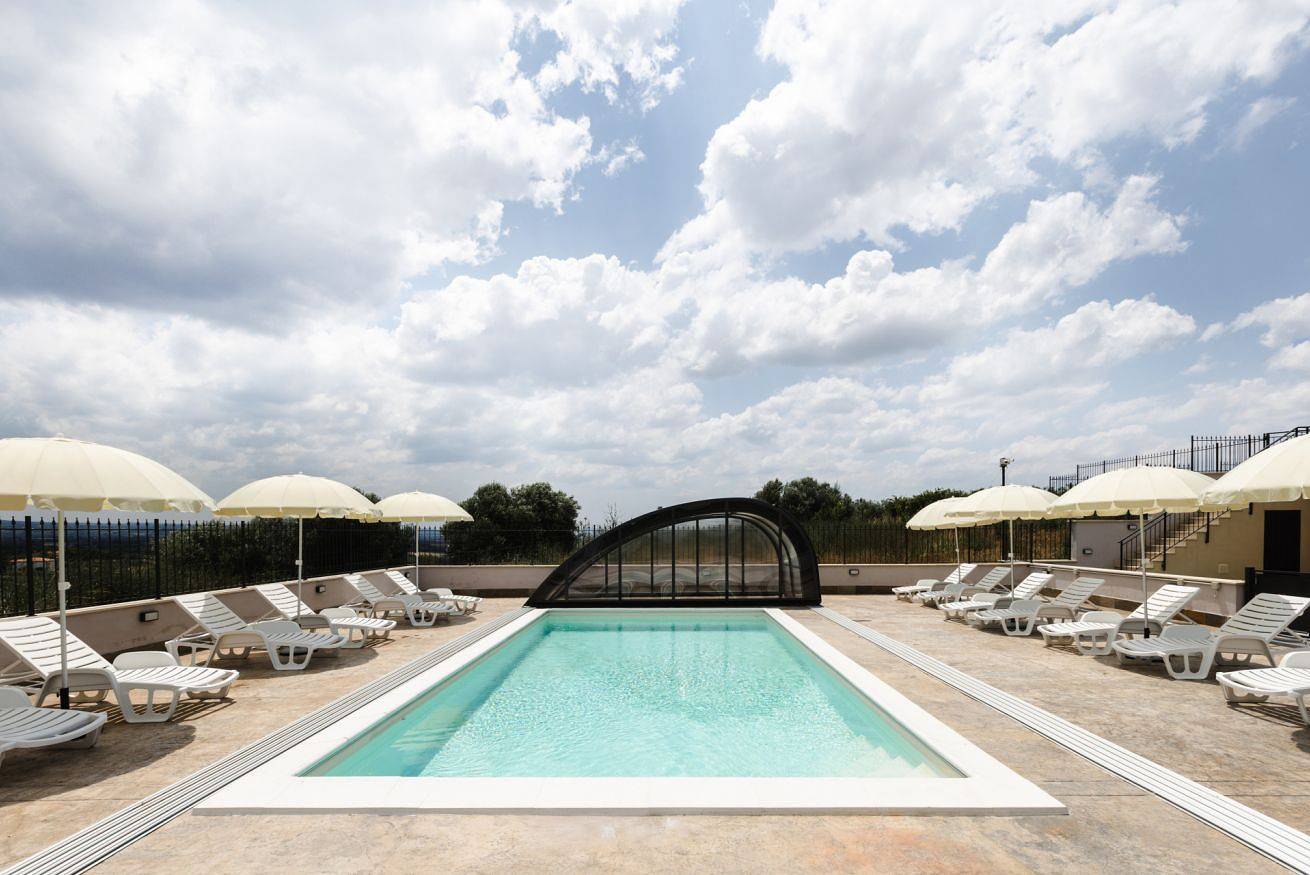 Villa für 17 Personen mit Pool in Viterbo, Viterbo Provinz