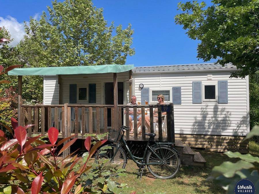 Camping Ushuaïa Villages Les Myotis - Mobilheim 4 personen - Home 2 Zimmer Komfort in Ribiers, Gap und Umgebung
