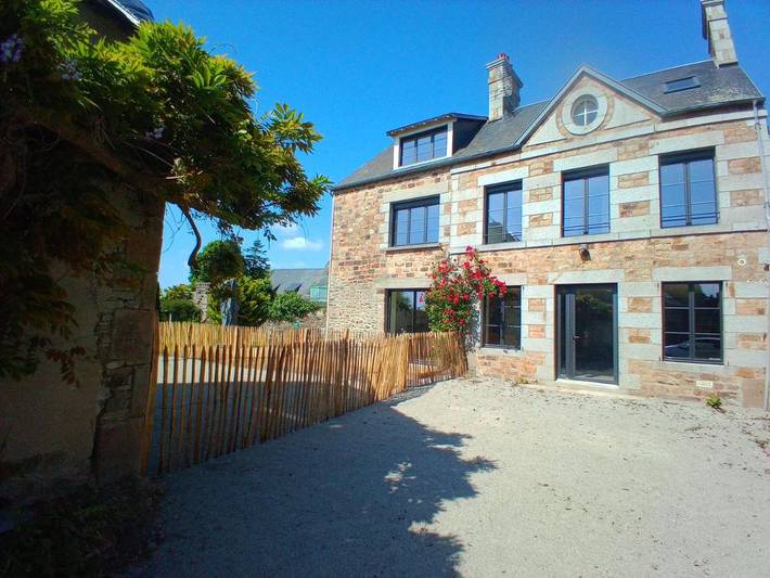 Maison de vacances pour 12 personnes, avec vue et jardin