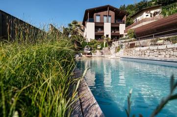 Hôtel pour 2 personnes, avec sauna et vue ainsi que piscine et jardin à Chiusa