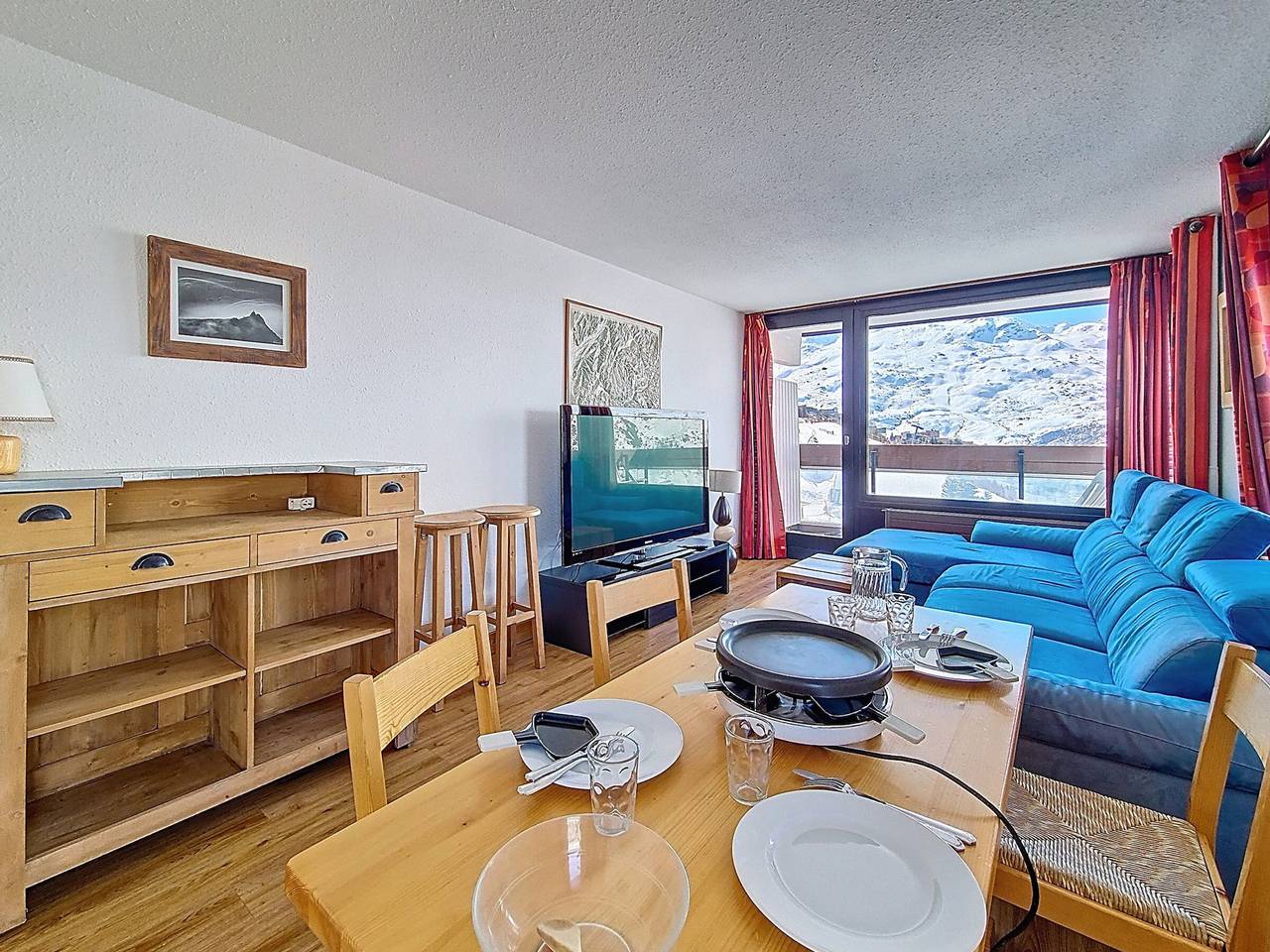 Apartamento entero, Amplio apartamento al pie de pistas - 6 pers. in Les Menuires, Saint-Martin-de-Belleville
