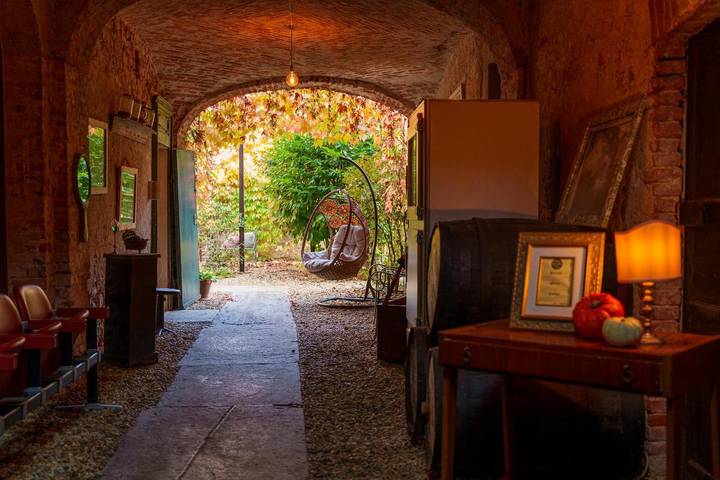 Maison d’hôte pour 2 personnes, avec Balcon et Jardin ainsi que Sauna et Vue à Piozzo - 2
