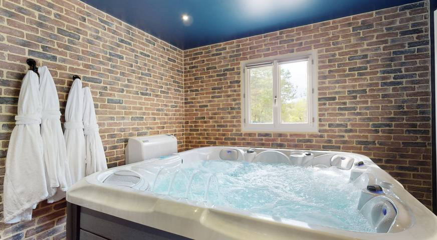 Gîte pour 4 personnes, avec jardin ainsi que jacuzzi et terrasse à Saint-Chamassy - 3