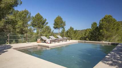 Ferienwohnung in Cala Tarida, Sant Josep de sa Talaia für 7 