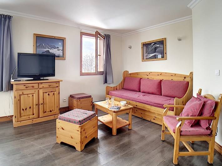 Apartamento entero, Apartamento renovado 8 pers - Balcón, Sauna & Hammam, WIFI in Les Menuires, Saint-Martin-de-Belleville