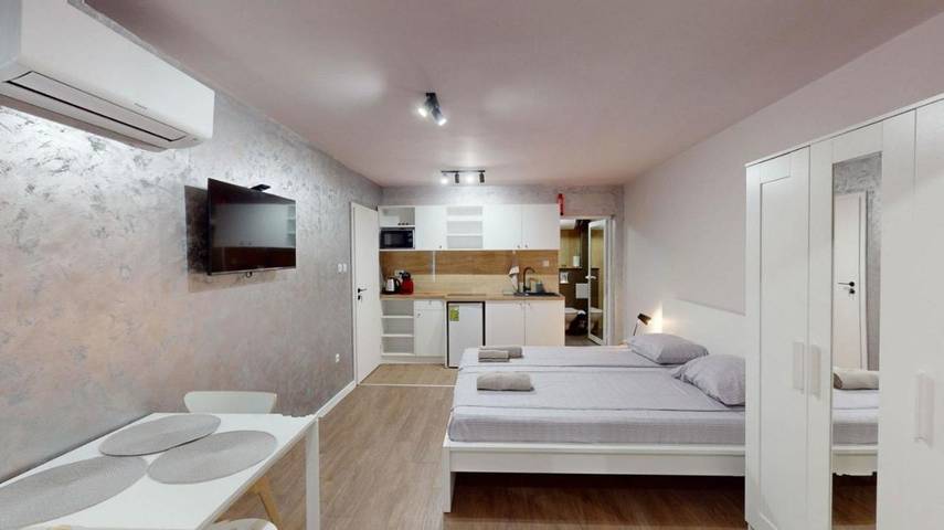 Apartament wakacyjny dla 3 osób, z Balkon i Taras oraz Ogród w Burgas