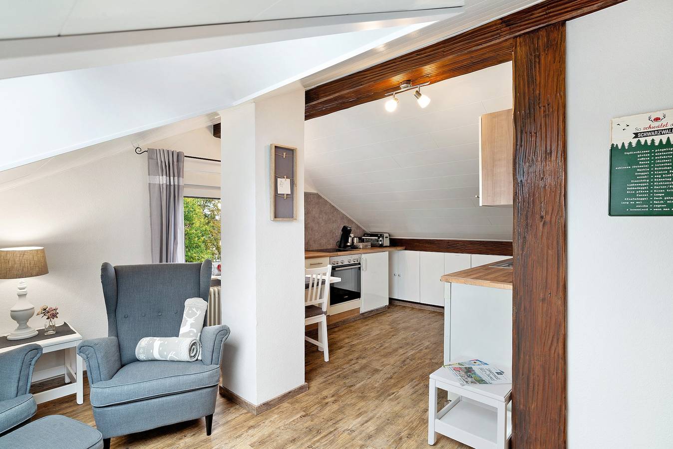 Ganze Wohnung, Ferienwohnung 'Schwarzwaldtani - Dörfle' mit Bergblick, Wlan und Klimaanlage in Ottersweier, Mittlerer Schwarzwald