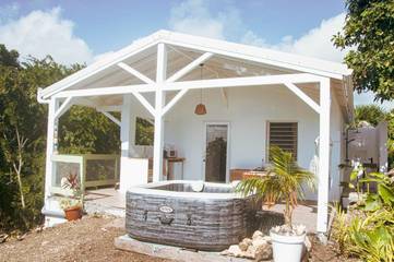 Maison d’hôte pour 4 personnes, avec terrasse ainsi que vue et jardin dans Marie-Galante