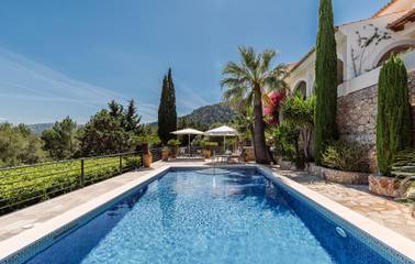 Ferienhaus in Pollença, Serra de Tramuntana für 8 