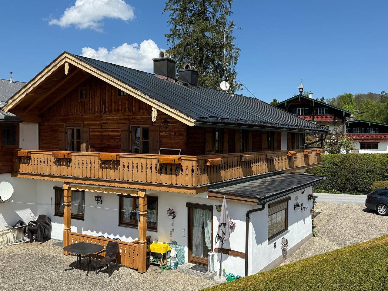 Ganze Ferienwohnung, Ferienwohnung Bergsonne - Ferienwohnung Bergsonne für 1-2 Personen mit separaten Schlafzimmer, Wohnzimmer, Küche, Bad mit Dusche/Wc undbalkon in Schönau am Königssee, Berchtesgadener Alpen