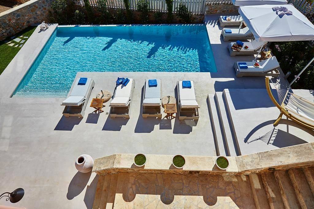 Villa für 10 Personen mit Balkon in Xirosterni, Vamos