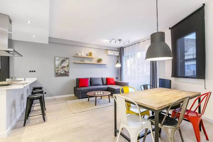 Hel lejlighed, Ferielejlighed for 4 personer med balkon in Barcelona Centre, Barcelona