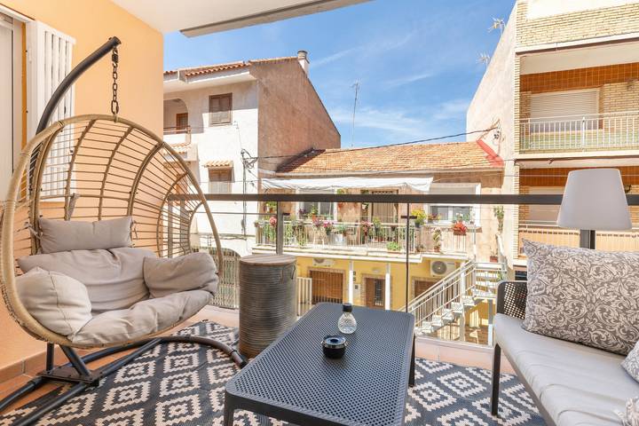 Apartamento para 4 personas, con Balcón y Jardín