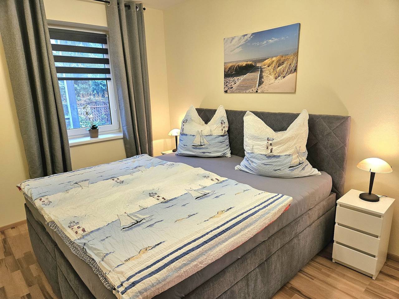 Apartamento vacacional entero, Apartamento de vacaciones para 4 personas con terraza in Hirschburg, Ribnitz-Damgarten