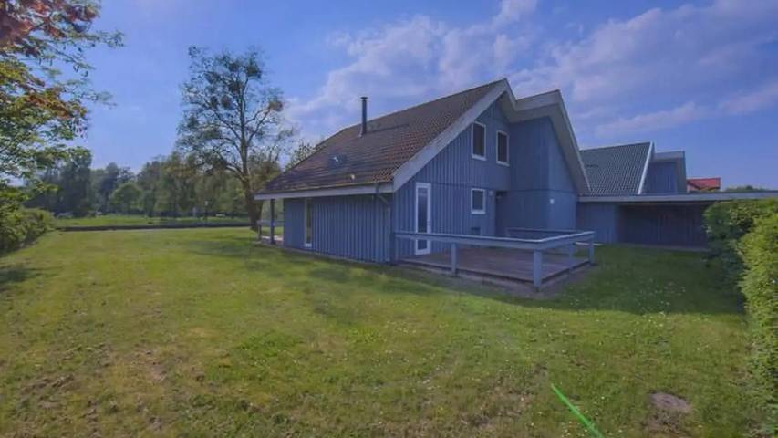 Ferienhaus mit Meerblick für 8 Personen, mit Whirlpool und Garten sowie Sauna, mit Haustier