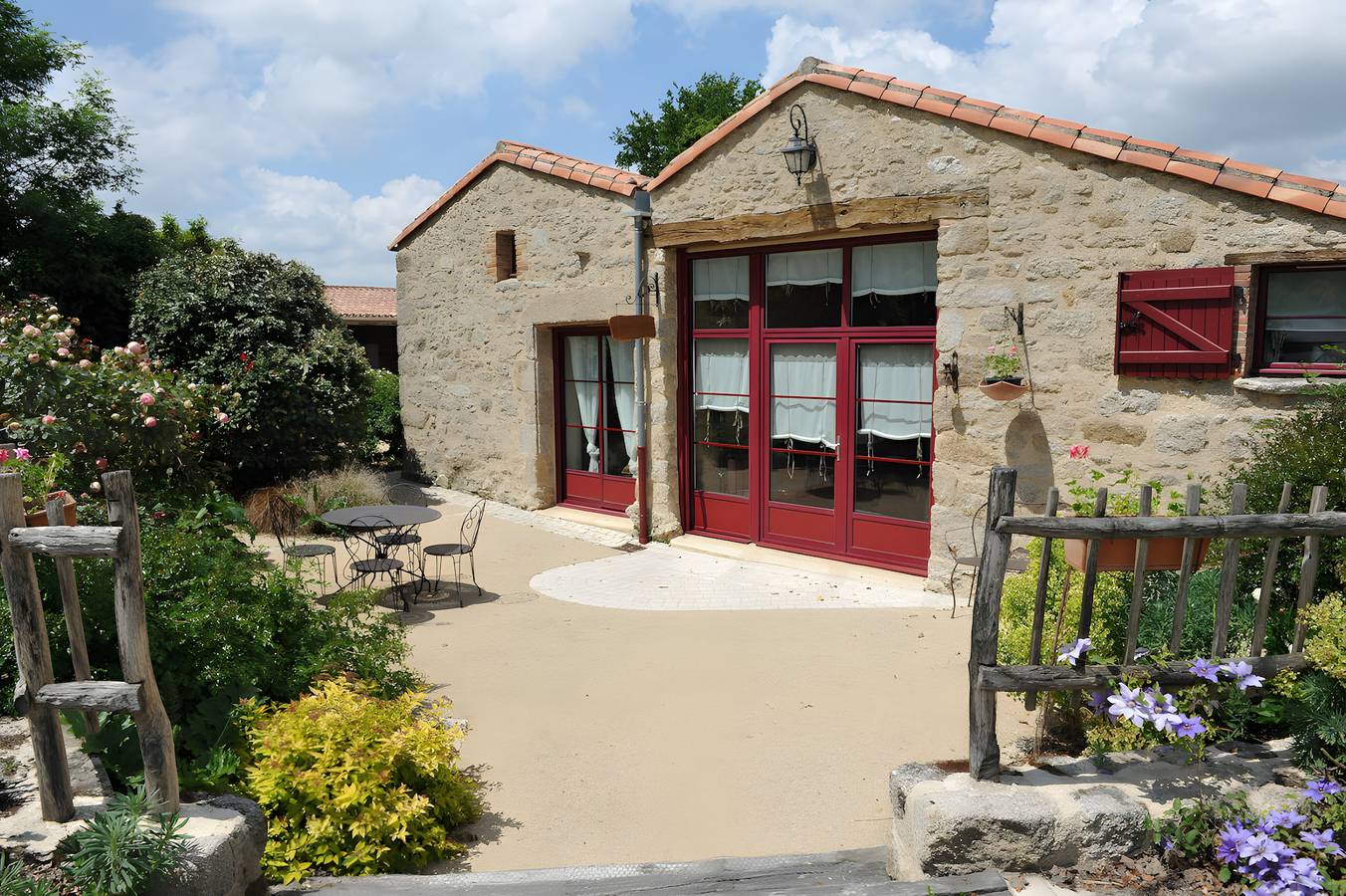 Bed & Breakfast „Chambre Nature“ mit Gemeinschaftsgarten und Wlan in Saint-Malô-du-Bois, Loire-Tal