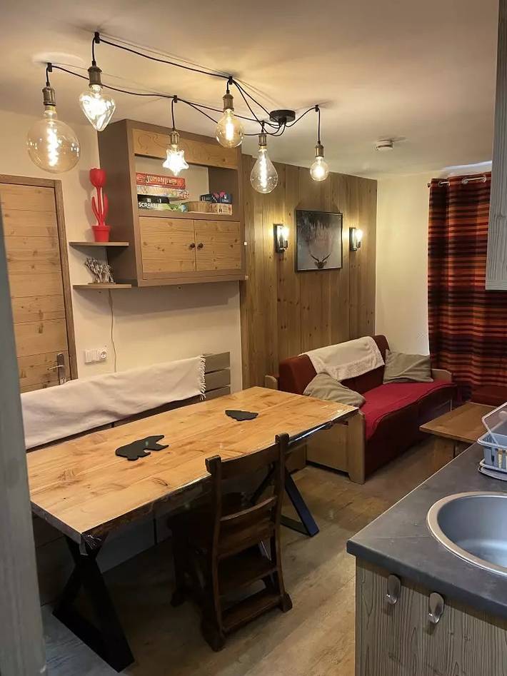 Ganze Wohnung, Wohnung am Fuße der Pisten 2 Zimmer + Kabine Ecke 6 Personen - Auswahl in Station de Risoul, Risoul