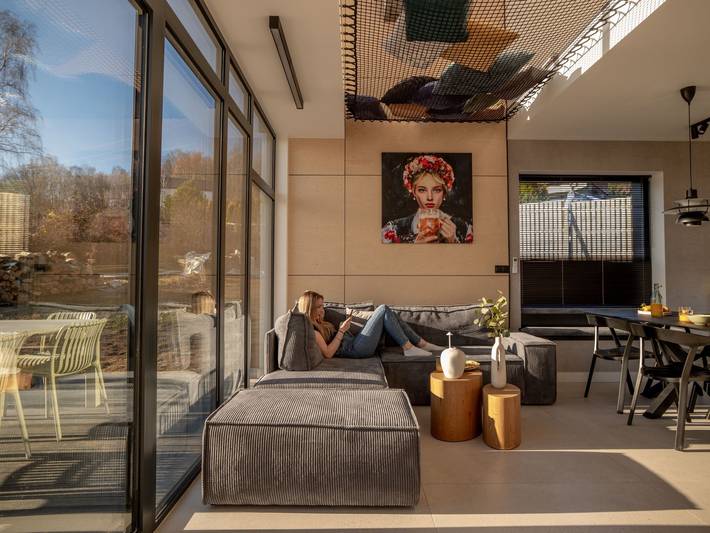 Dom dla 7 osób, z sauna i ogród oraz taras, zwierzęta dozwolone na Dolny Śląsk